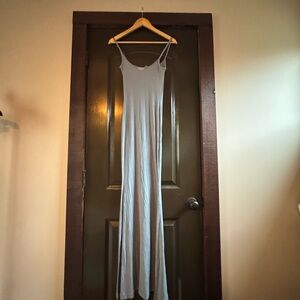 SKIMS Fits Everybody Ribbed Maxi Dress (M)